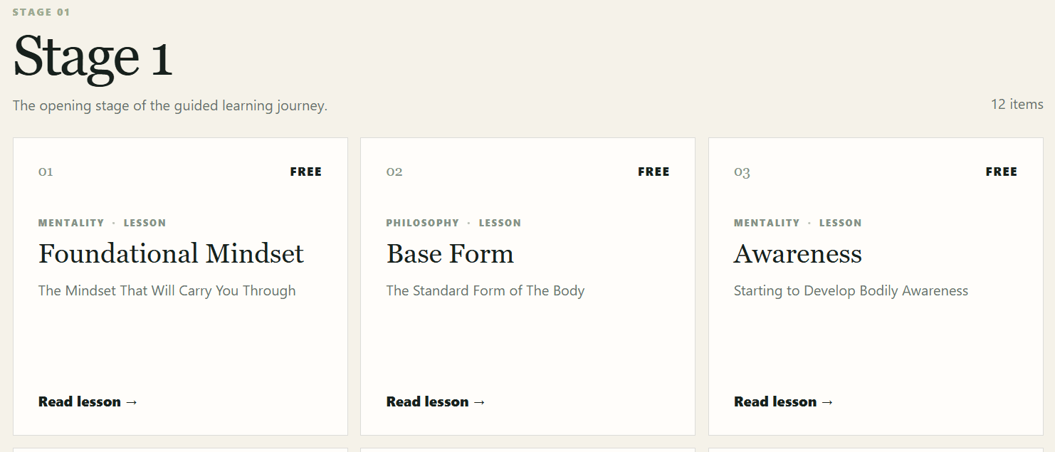 Foundational Health Club lesson library